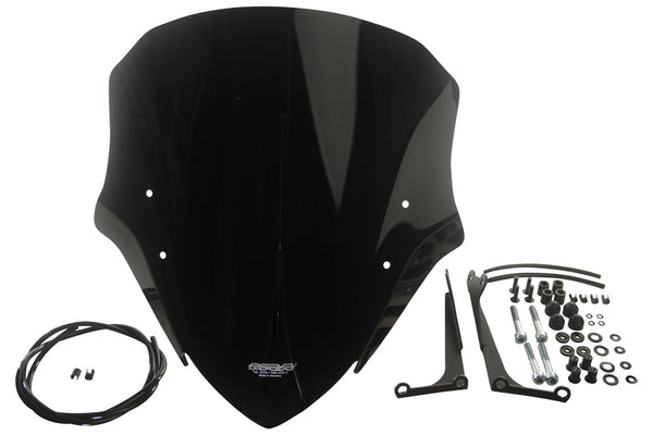 MRA Touring "NTM" Windschutzscheibe schwarz - Suzuki GSX-S750