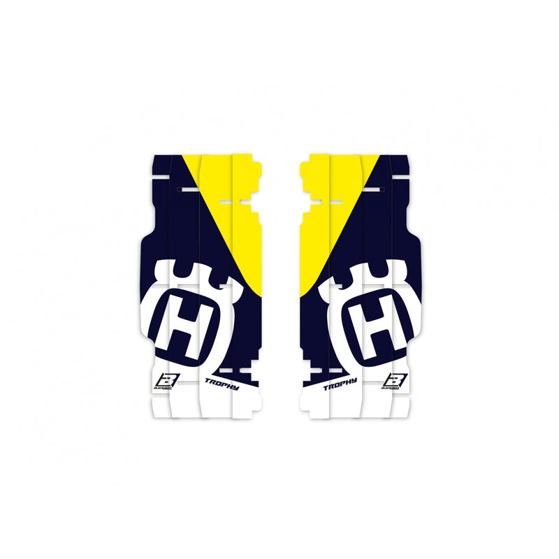 BLACKBIRD Replica Trophy 21 Radiator Louvers Graphic Kit - Husqvarna TE/FE - 1110359