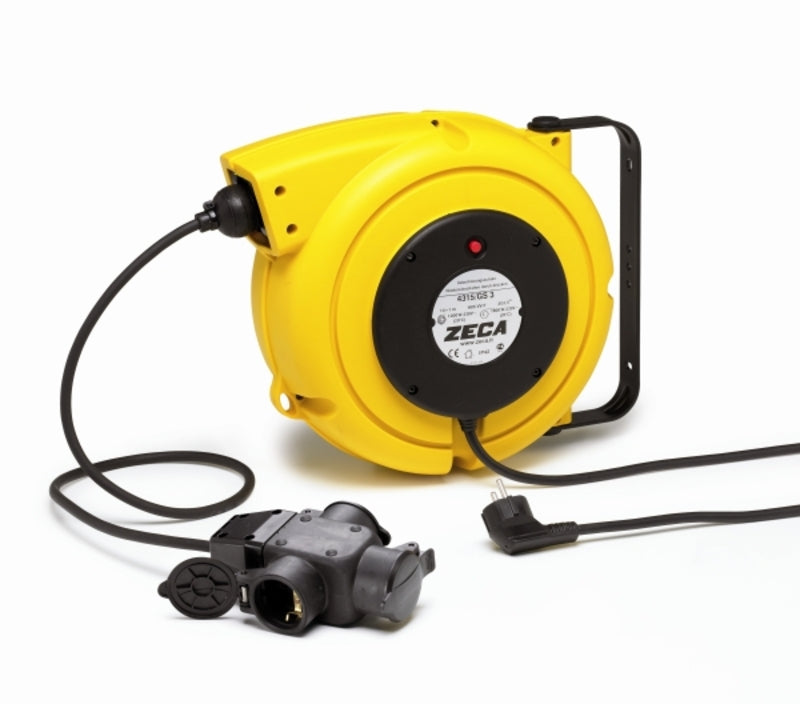 ZECA Retractable Cable Reel 15m
