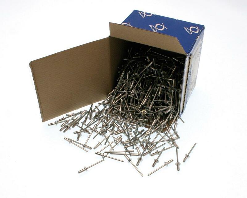 HELICOIL RIVQUICKÂ® Flat Heads Rivets 4X8 Box 500 pcs