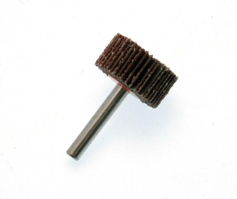 PTS OUTILLAGE Flat Wheels Set on Stem grit 60 Ã˜30X15