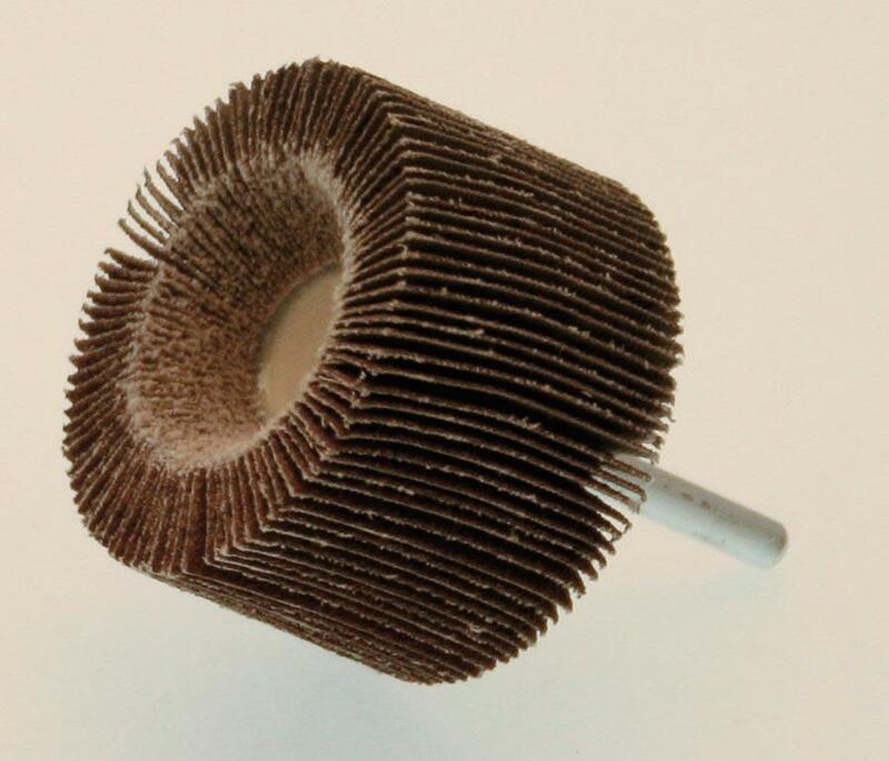 PTS OUTILLAGE Flat Wheels Set on Stem grit 60 Ã˜60X40