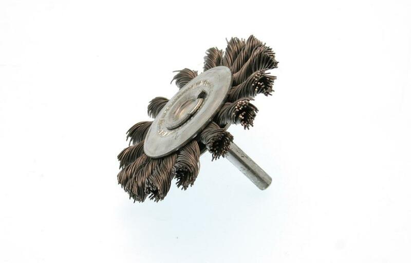 PTS OUTILLAGE Twisted Circular Brush on Stem Ã˜75mm