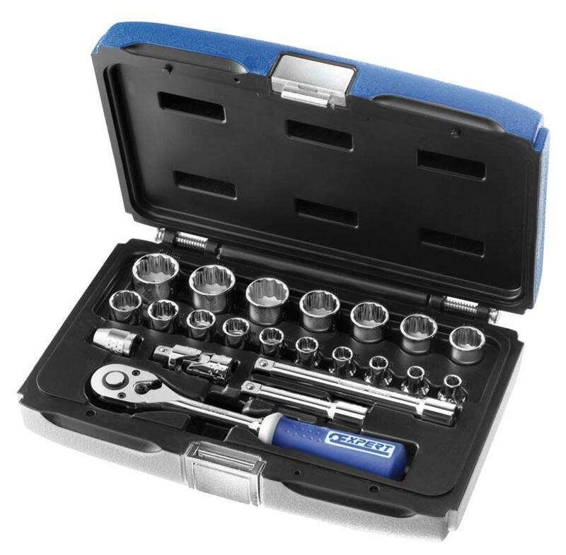 EXPERT 3/8'' sockets & ratchet set