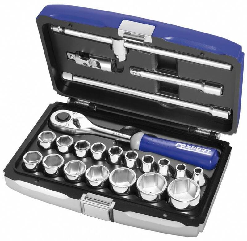 EXPERT 1/2'' sockets & ratchet set