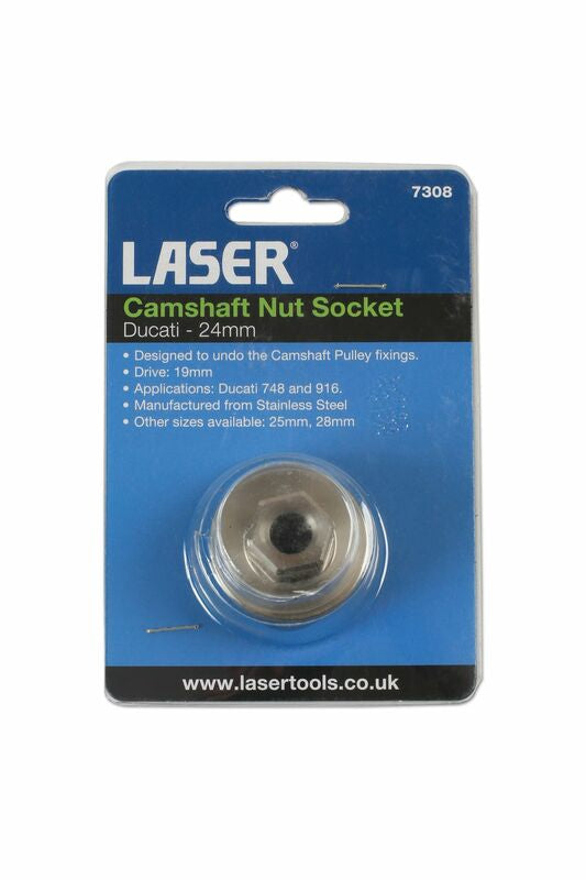 LASER TOOLS Camshaft Nut Socket Ducati 28mm - 1051784