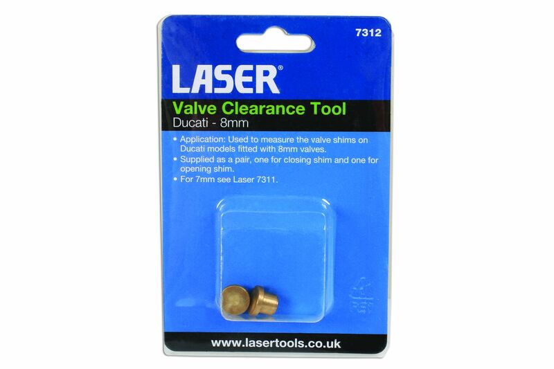 LASER TOOLS Valve Clearance Tool Ducati 8mm
