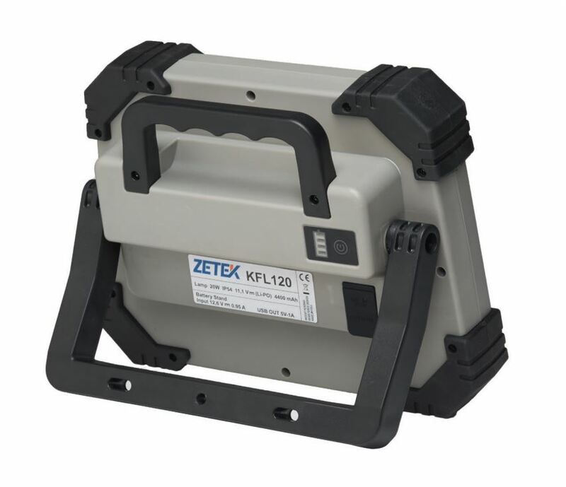 ZECA LED Rechargeable Floodlight 3000-1500 Lux