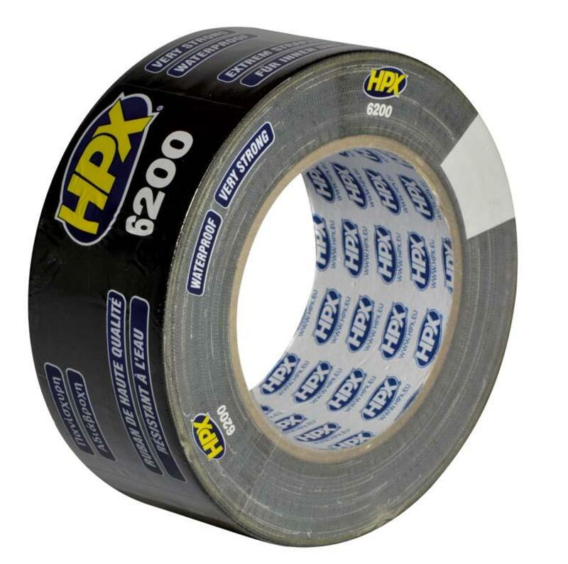 HPX Pro Duct Tape Black 50mm x 25m
