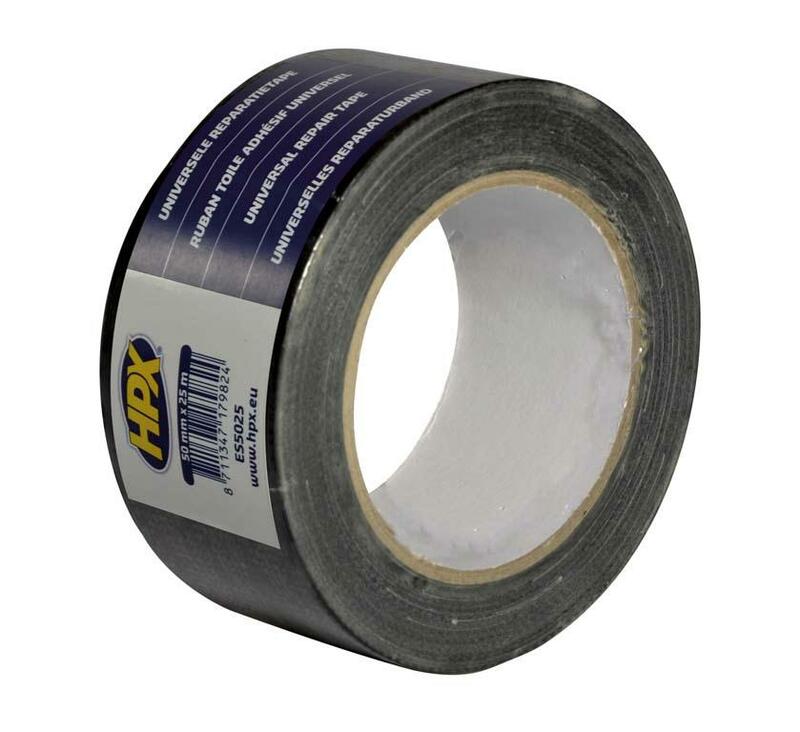 HPX American Duct Tape Black 50mm x 25m
