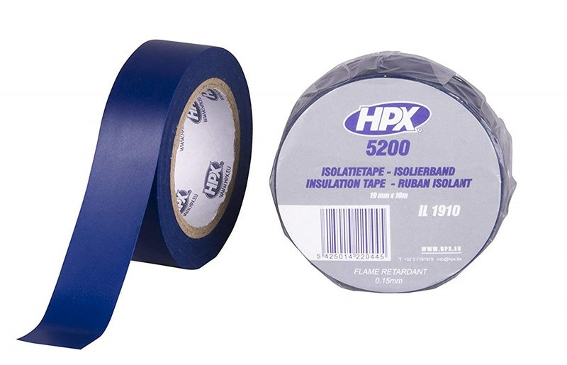HPX Insulation Duct Tape Blue 19mm x 10m