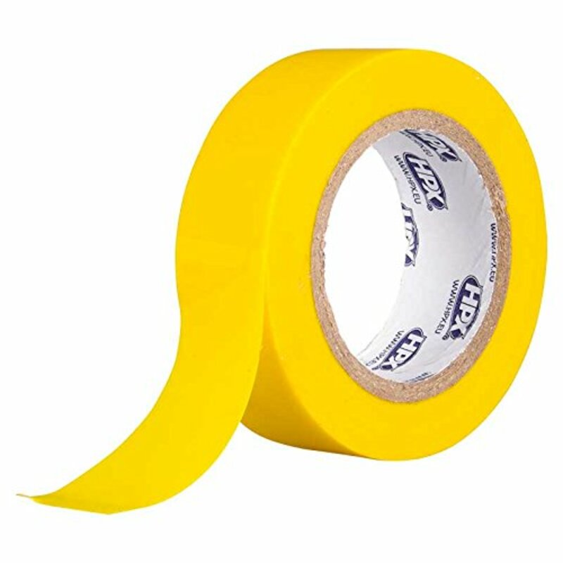 HPX Insulation Duct Tape Yellow 19mm x 10m
