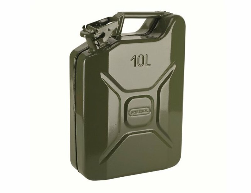 PRESSOL Metallic Petrol Jerrycan 10L