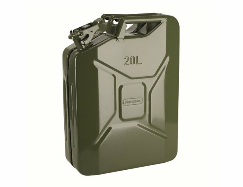 PRESSOL Metallic Petrol Jerrycan 20L