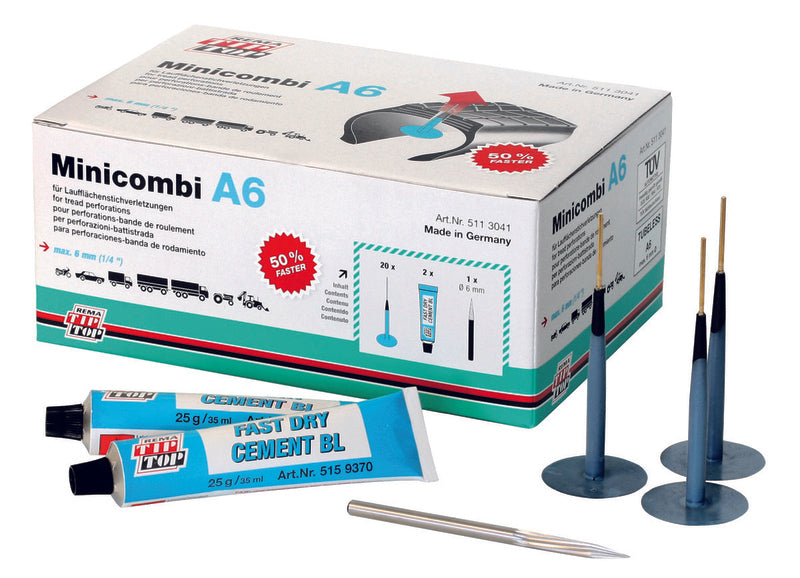 REMA TIP TOP Tire Repair Kit Minicombi A6