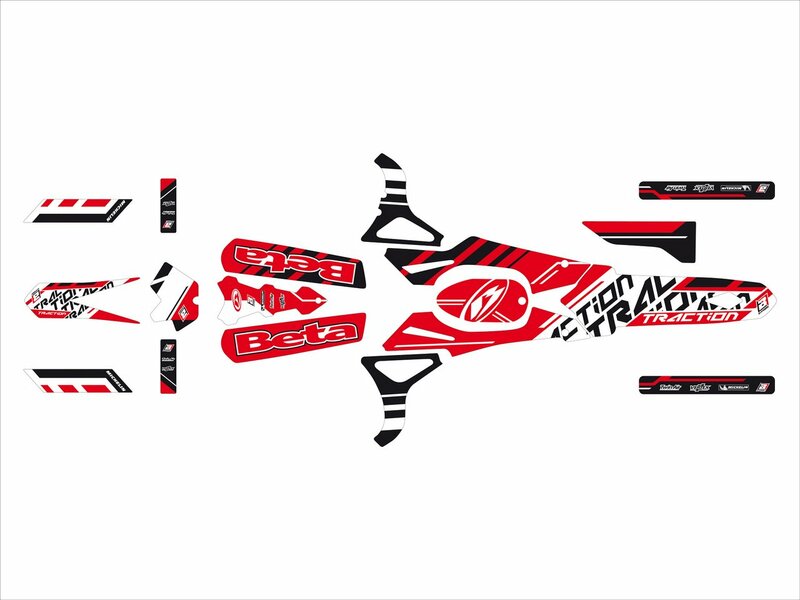 BLACKBIRD Traction Stickers Kit Beta REV3 125/200/250
