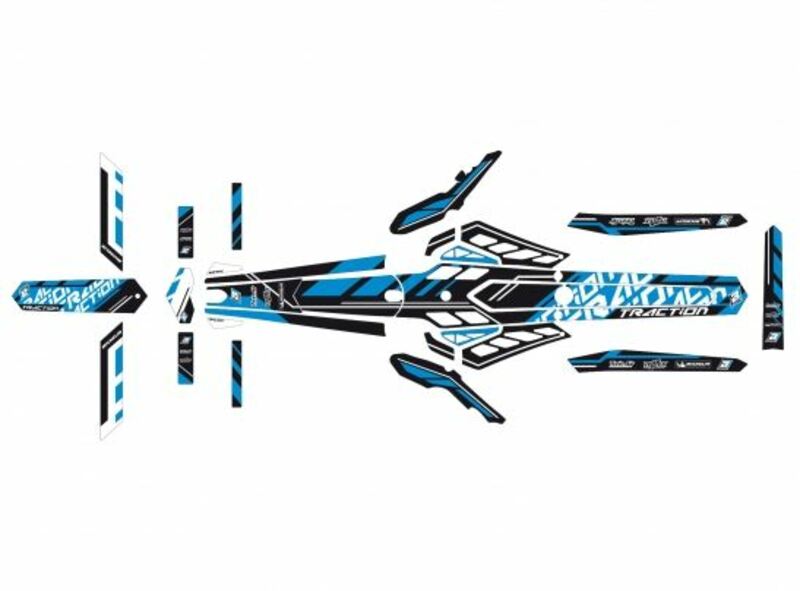 BLACKBIRD Traction Stickers Kit Sherco ST125/200/290/300