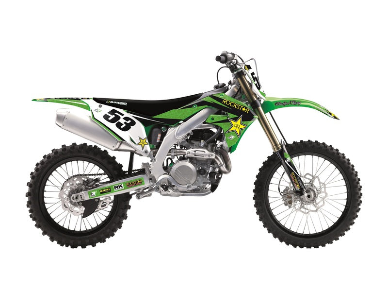 BLACKBIRD Rockstar Energy Complete Graphic Kit Kawasaki KX450