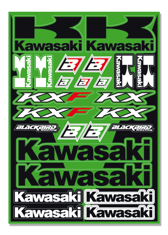BLAKCBIRD Stickers Kit Kawasaki