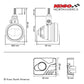 KOSO LED Anti-Fog Light Kit Aurora