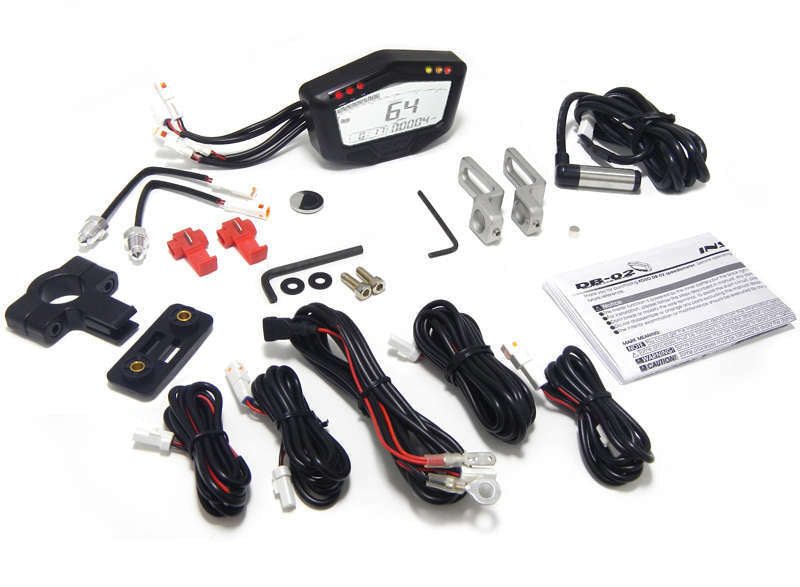 KOSO DB-02 Multifunction Speedometer Black Universal