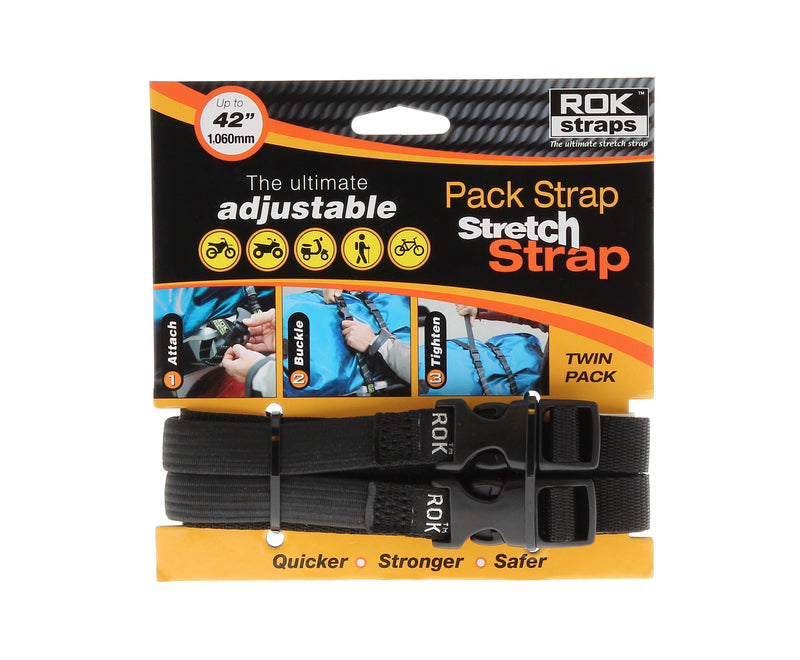 ROK Stretch Adjustable Strap Black - 1061067