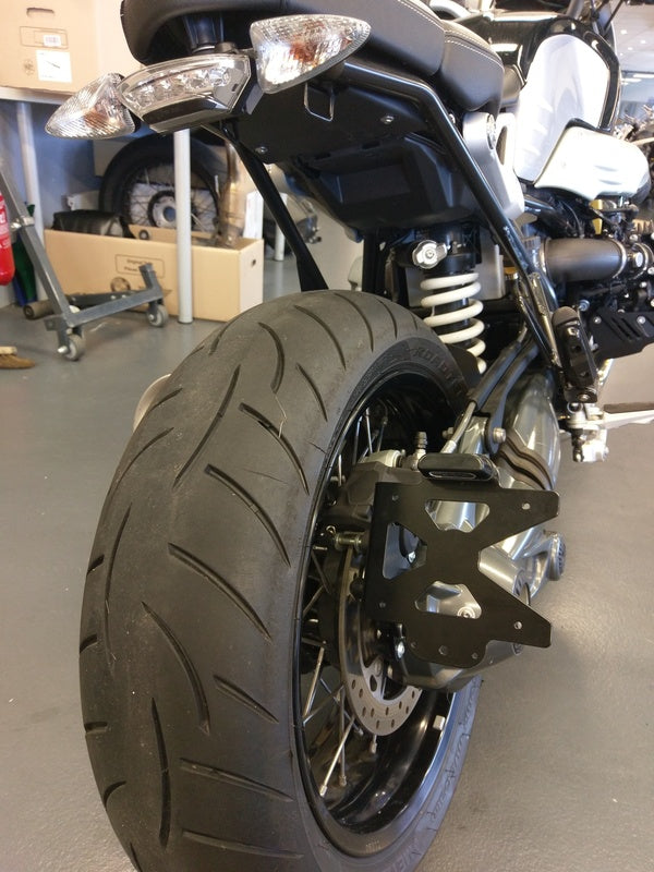 ACCESS DESIGN Side License Plate Holder Black BMW R Nine T1200