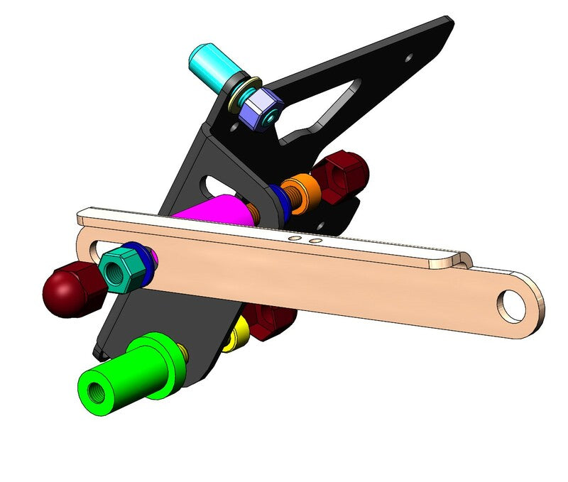 ACCESS DESIGN Side License Plate Holder Black Ducati Scrambler 1100