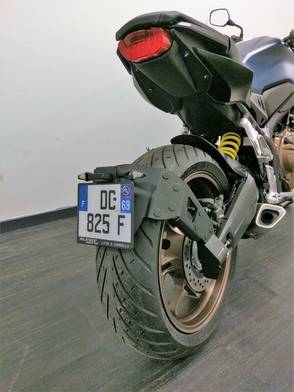 ACCESS DESIGN ''Wheel Fitted'' License Plate Holder Black Honda CB650R