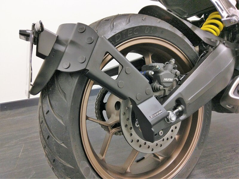 ACCESS DESIGN ''Wheel Fitted'' License Plate Holder Black Honda CB650R