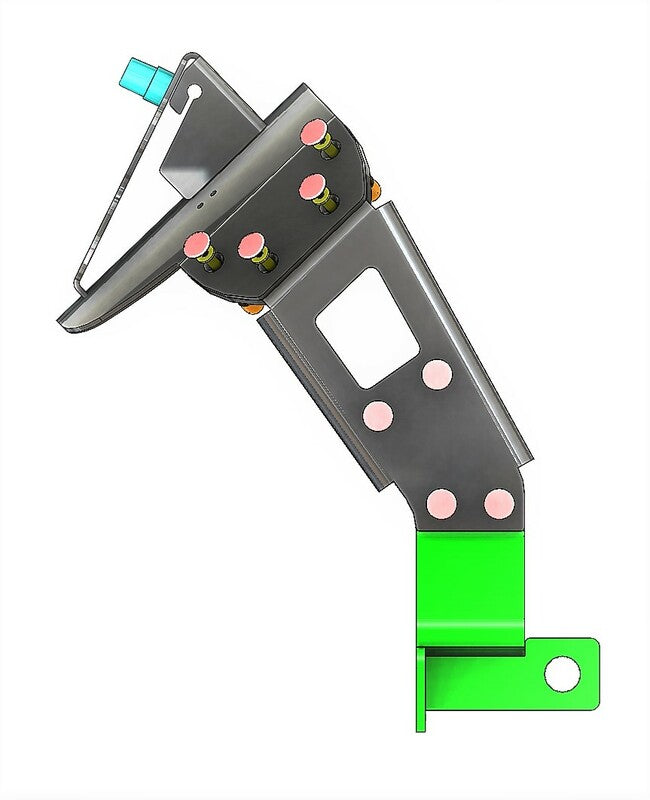 ACCESS DESIGN ''Wheel Fitted'' License Plate Holder Black Honda CB650R