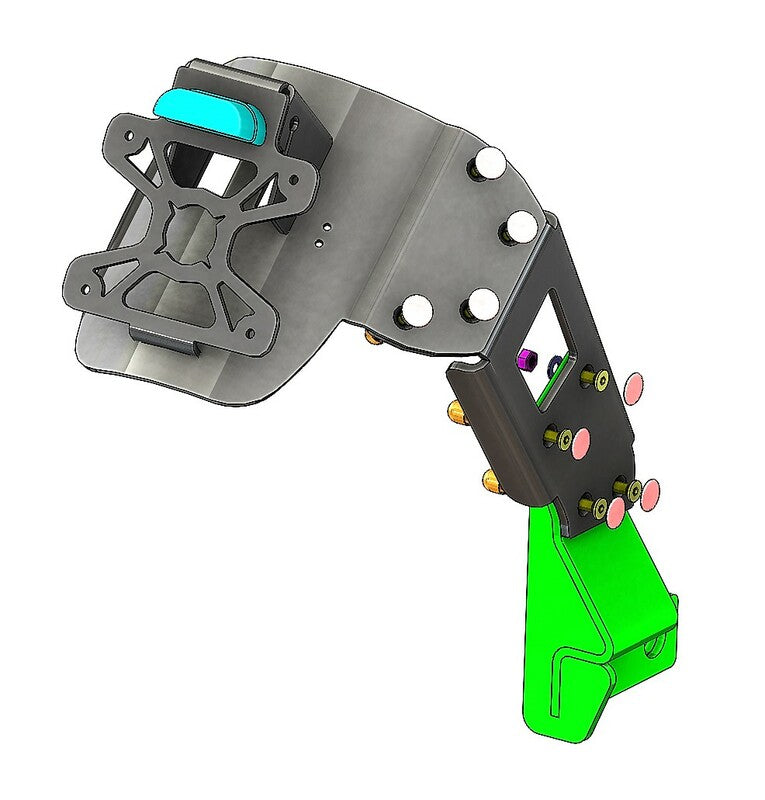 ACCESS DESIGN ''Wheel Fitted'' License Plate Holder Black Honda CB650R