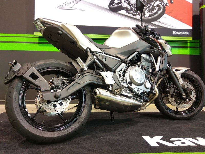 ACCESS DESIGN ''Wheel Fitted'' License Plate Holder Black Kawasaki Z650