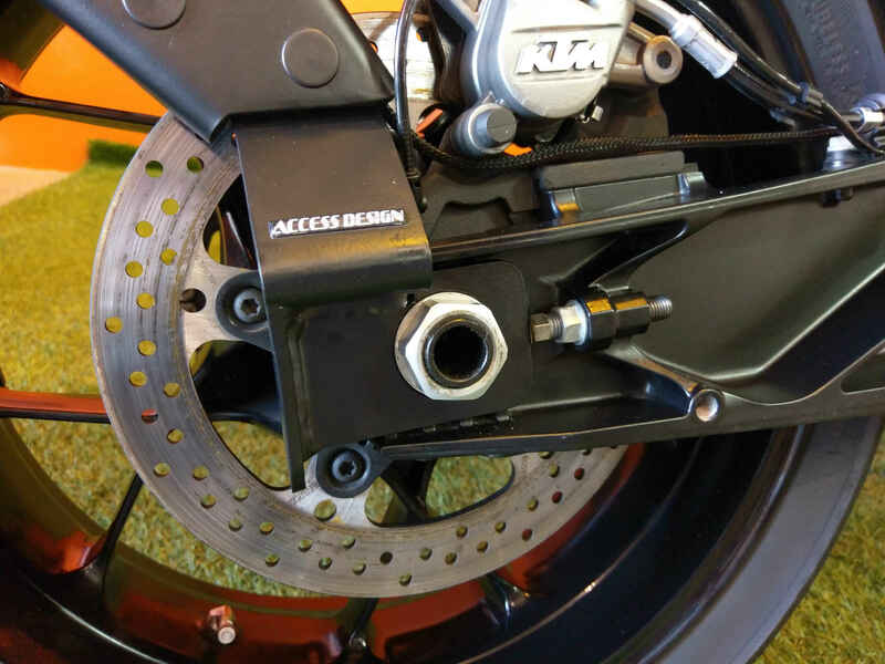 ACCESS DESIGN ''Wheel Fitted'' License Plate Holder Black KTM 790/890 Duke