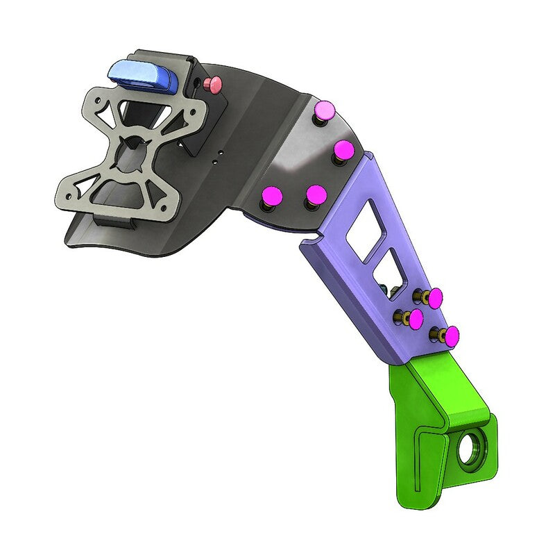 ACCESS DESIGN ''Wheel Fitted'' License Plate Holder Black KTM 790/890 Duke