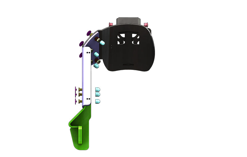 ACCESS DESIGN ''Wheel Fitted'' License Plate Holder Black KTM 790/890 Duke