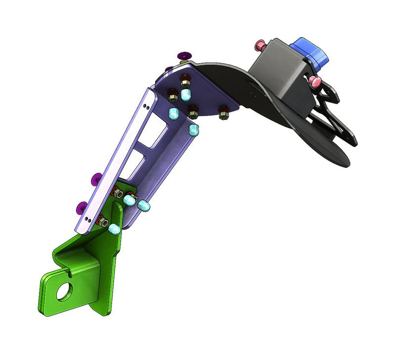 ACCESS DESIGN ''Wheel Fitted'' License Plate Holder Black KTM 790/890 Duke