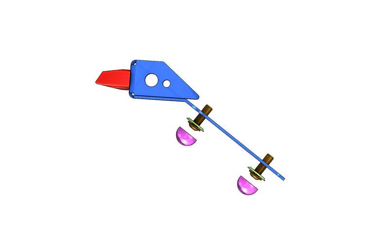 ACCESS DESIGN ''Wheel Fitted'' License Plate Holder Black KTM 790/890 Duke