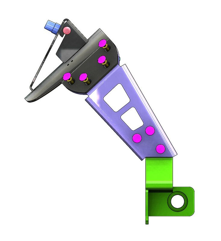 ACCESS DESIGN ''Wheel Fitted'' License Plate Holder Black KTM 790/890 Duke