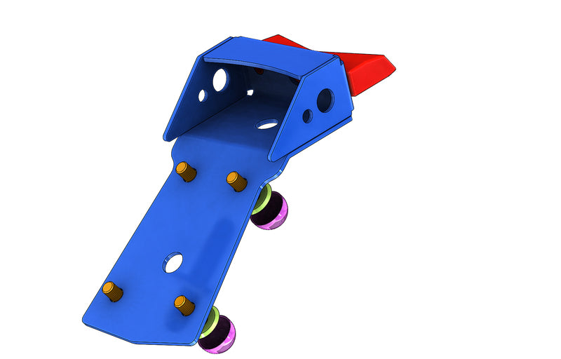 ACCESS DESIGN ''Wheel Fitted'' License Plate Holder Black KTM 790/890 Duke