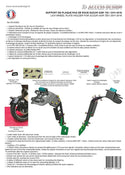 ACCESS DESIGN „Wheel Fitted“ Kennzeichenhalter Schwarz Suzuki GSR750 