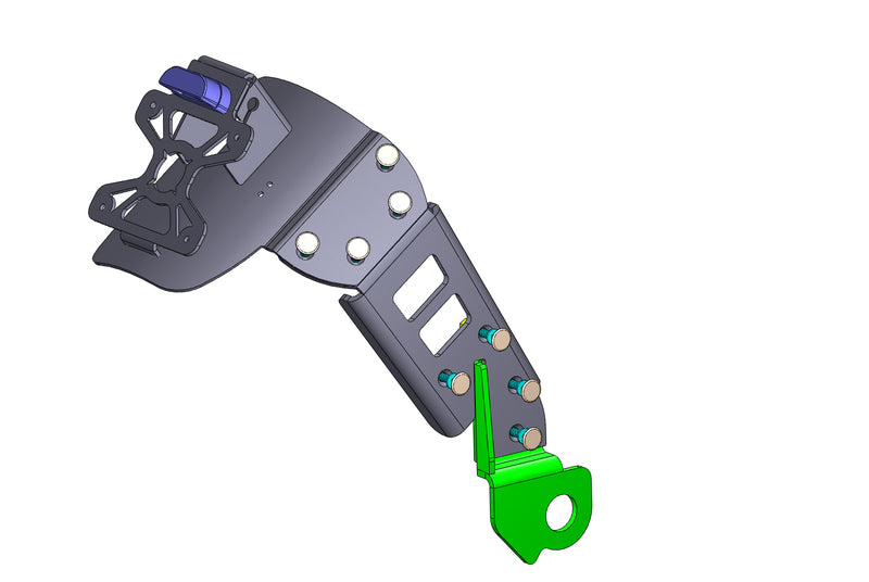 ACCESS DESIGN ''Wheel Fitted'' License Plate Holder Black Suzuki GSX-S750