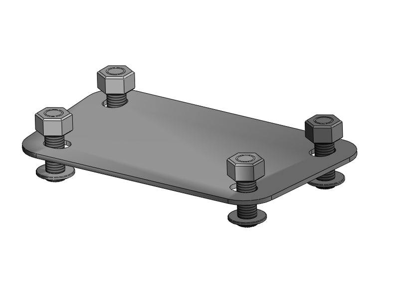 ACCESS DESIGN ''Wheel Fitted'' License Plate Holder Black Yamaha MT-07