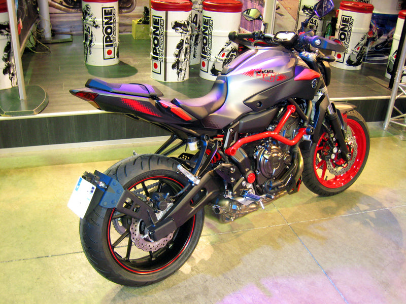 ACCESS DESIGN ''Wheel Fitted'' License Plate Holder Black Yamaha MT-07