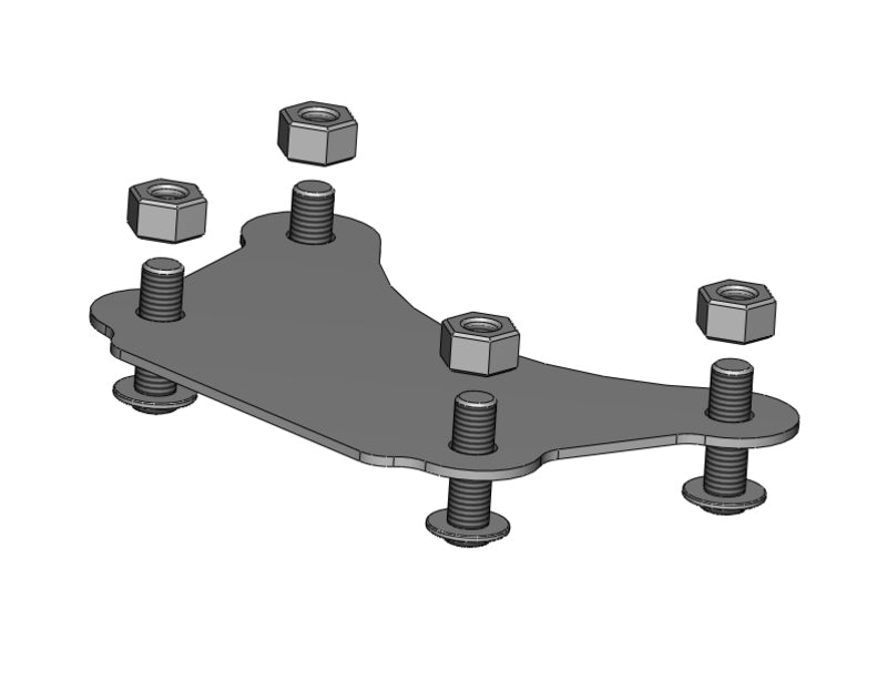 ACCESS DESIGN ''Wheel Fitted'' License Plate Holder Black Yamaha MT-09 - 1061146