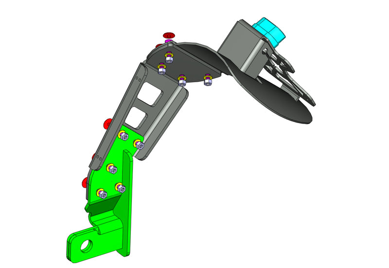 ACCESS DESIGN ''Wheel Fitted'' License Plate Holder Black Yamaha MT-09 - 1061146