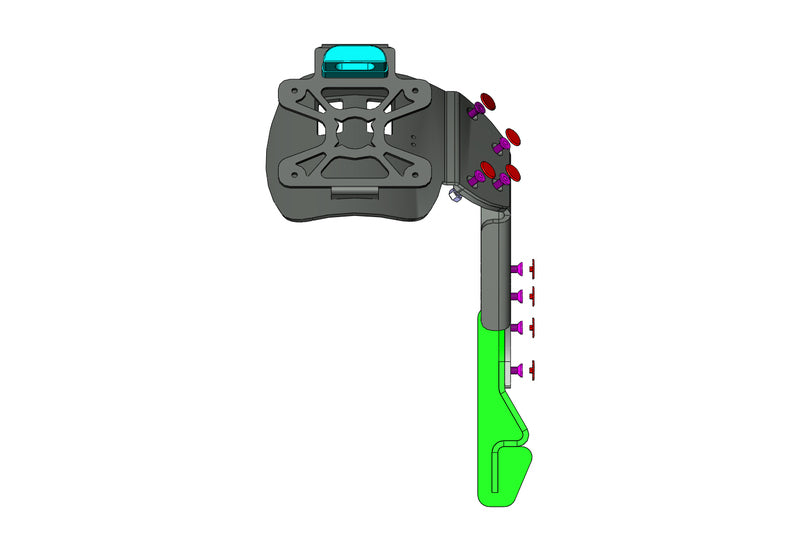ACCESS DESIGN ''Wheel Fitted'' License Plate Holder Black Yamaha MT-09 - 1061146