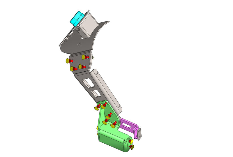 ACCESS DESIGN ''Wheel Fitted'' License Plate Holder Black Yamaha XSR700