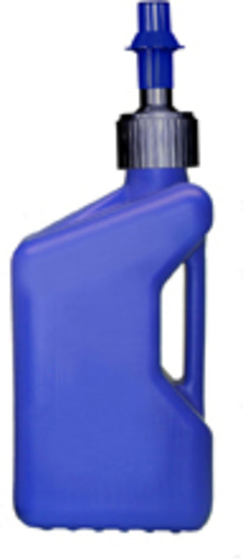 TUFF JUG Fuel Can w/ Ripper Cap 10L Translucent Blue/Blue Cap
