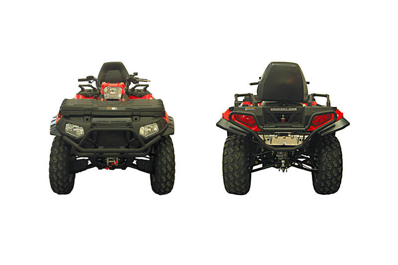 DIRECTION 2 Overfender Kit Black Polaris Sportsman - 1066722